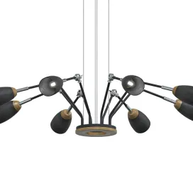Lumen lux ceiling chandelier